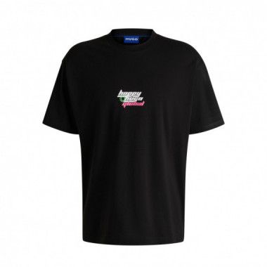 HUGO Camiseta oversize fit de algod&oacute;n 50536122-001