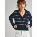 Pepe Jeans Jersey Gemma Azul PL702137-594