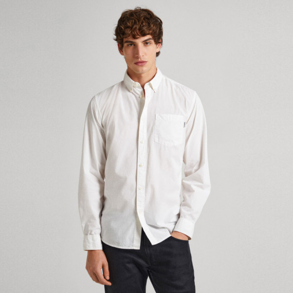 Pepe Jeans Camisa Prince Blanca PM308270-800