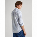 Pepe Jeans Camisa Pacific Blanca PM308509-800