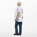 Desigual Camisa de manga larga 25SWCW23-1000