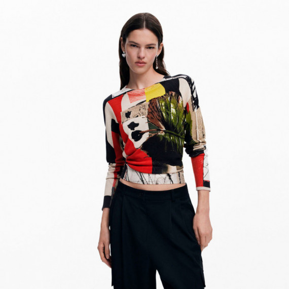 Desigual Jersey de punto fino 25SWJF27-9019