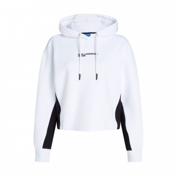 Karl Lagerfeld Sudadera Colour Block Blanca A1W20017-101