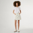 Pepe Jeans Camiseta Amanda Blanca PL506109-800