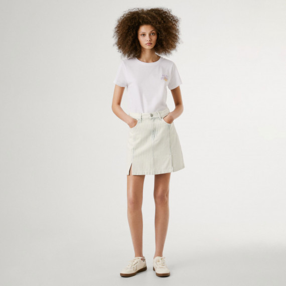 Pepe Jeans Camiseta Amanda Blanca PL506109-800