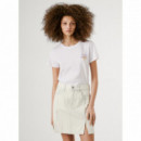 Pepe Jeans Camiseta Amanda Blanca PL506109-800