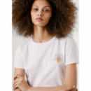 Pepe Jeans Camiseta Amanda Blanca PL506109-800