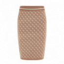 Guess Faldas Beige W4BD53 Z37K0-FN7A