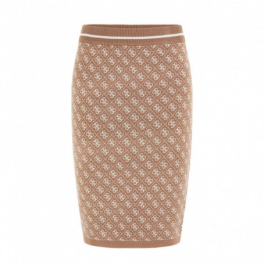 Guess Faldas Beige W4BD53 Z37K0-FN7A