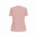 Guess Athleisure Camiseta Gloriaeony Beige V5YI04 I3Z14-P1MJ