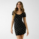 Guess Vestido Negro W6RK92 Z3JD2-JBLK