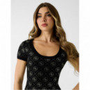 Guess Vestido Negro W6RK92 Z3JD2-JBLK