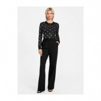 GUESS Camiseta Negra W6RR66 Z3JD2-JBLK