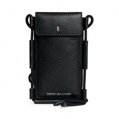 Bolsa para M&oacute;vil de Piel con Logo  TOMMY HILFIGER