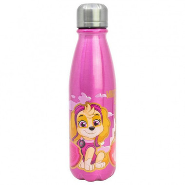 Botella de Aluminio Infantil 600 ml Paw Patrol Girl