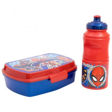 Set de Sandwichera y Botella de Spider-Man