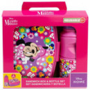 Set de Sandwichera y Botella Minnie Mouse
