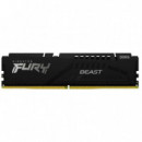 Modulo KINGSTON Fury Beast Black DDR5 16GB 6000MHZ (KF560C30BBE-16)