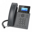 Teléfono Ip GRANDSTREAM Ethernet Poe Negro (GRP2602P)
