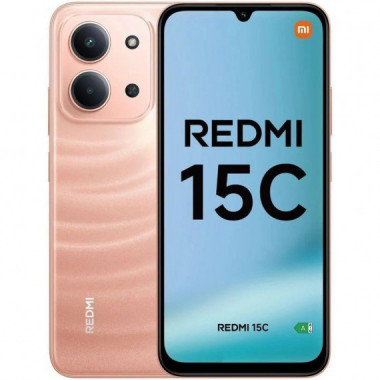 Smartphone Xiaomi Redmi 15C 6.9" 4GB 128GB 4G Naranja (MZB0LDVEU)