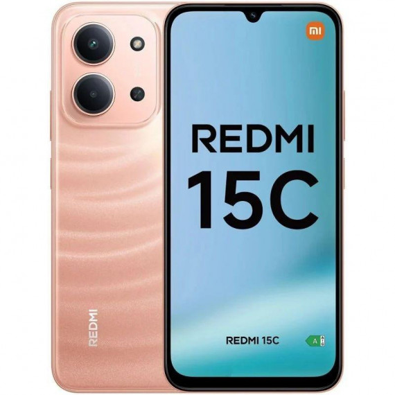 Smartphone Xiaomi Redmi 15C 6.9" 4GB 128GB 4G Naranja (MZB0LDVEU)