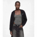 Sudadera con Capucha Milano con Cremallera de Karl Lagerfeld  KARL LAGERFELD JEANS