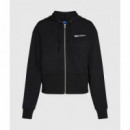 Sudadera con Capucha Milano con Cremallera de Karl Lagerfeld  KARL LAGERFELD JEANS