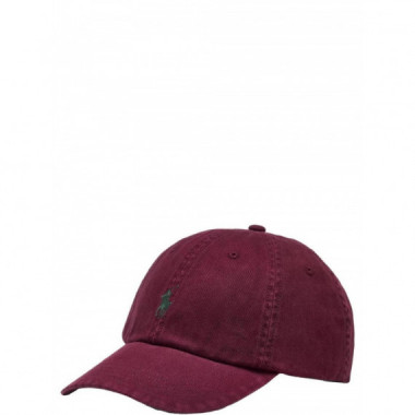 Polo RALPH LAUREN - Cls Sprt Cap-hat - Classic Wine W C5942 - 710667709517/CLASSIC Wine W C5942