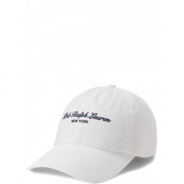 Polo RALPH LAUREN - Woven-cap - Ceramic White - 710B26761003/CERAMIC White