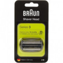 BRAUN Recambio Cabezal Para Afeitadora Series 3 21B