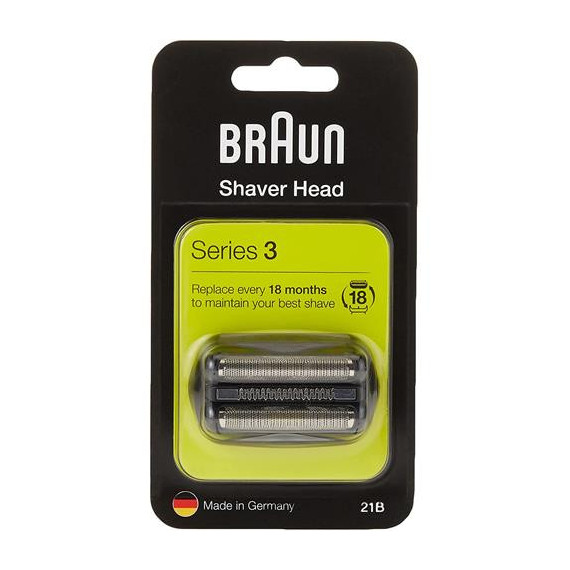 BRAUN Recambio Cabezal Para Afeitadora Series 3 21B