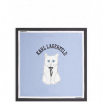 KARL LAGERFELD - Ikon Choupette Print Slk Scarf - 1KZ - B4W33095/1KZ