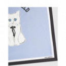 KARL LAGERFELD - Ikon Choupette Print Slk Scarf - 1KZ - B4W33095/1KZ