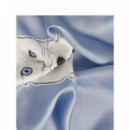 KARL LAGERFELD - Ikon Choupette Print Slk Scarf - 1KZ - B4W33095/1KZ