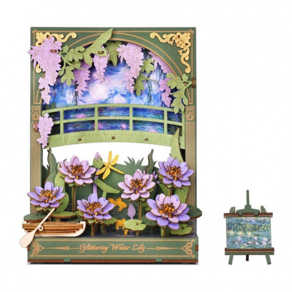 Maqueta lirios de agua