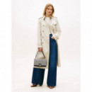 Th Her Med Crossover Blue Monogram  TOMMY HILFIGER