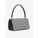 Th Her Med Crossover Blue Monogram  TOMMY HILFIGER