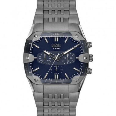 Reloj Spiked Cushion Gunmetal  DIESEL