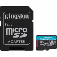 Tarjeta de Memoria KINGSTON Micro Sdxc 128GB CLASE10 Uhs-i 200MB/S A2 U3 V30