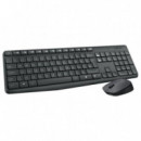 Teclado y Ratón Inalámbricos MK235 2.4GHZ Alcance 10 Metros LOGITECH