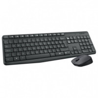 Teclado y Ratón Inalámbricos MK235 2.4GHZ Alcance 10 Metros LOGITECH