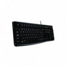Teclado con Cable para Windows y Mac K120 LOGITECH