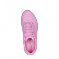 SKECHERS Zapatillas Uno Rosas 73690-PNK