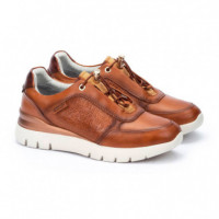 PIKOLINOS Zapatillas Asturias Marrones W9C-6607-BRANDY