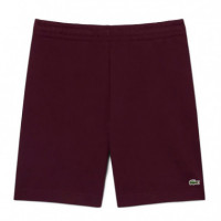 Short  de Felpa de Corte Regular  LACOSTE