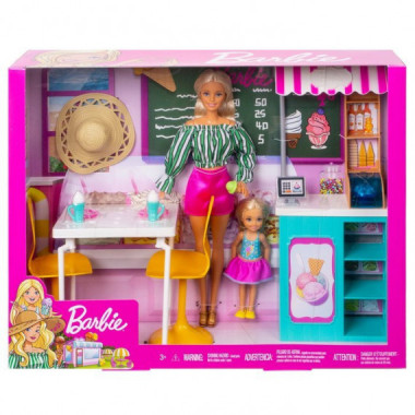 Mu&ntilde;eca BARBIE + Heladeria