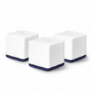 MERCUSYS Punto de Acceso Wifi Ac Mesh Halo H50G 3 Pack