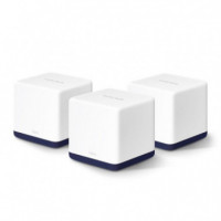 MERCUSYS Punto de Acceso Wifi Ac Mesh Halo H50G 3 Pack