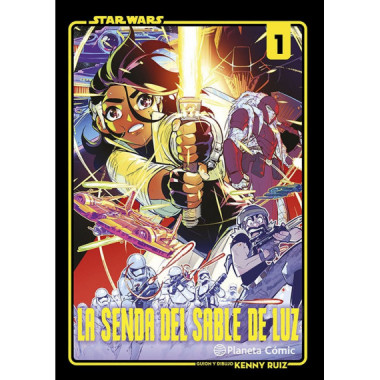 STAR WARS LA SENDA DE LA ESPADA LASER 1 MANGA