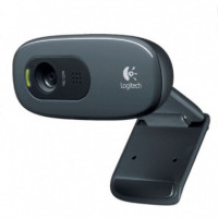LOGITECH HD Webcam C270 Negro